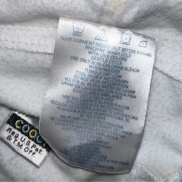 Coogi Y2K Baby Bee Multicolor Logo Bee Pattern Full Zip Jacket Size 18M - Picture 9 of 16